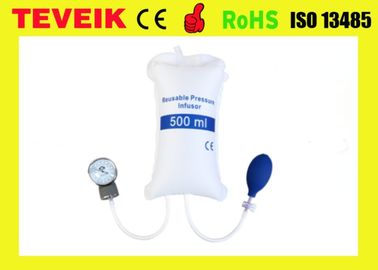 borsa manuale di infusione di pressione del polsino medico di pressione sanguigna 500ml con il manometro