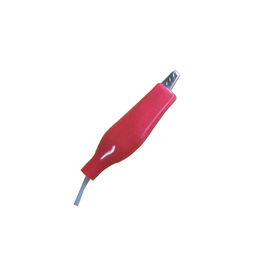Personalizzi il cavo dell'elettrodo di lunghezza, BACCANO 2 elettrodi attivi di Eeg della spina con la copertura rossa