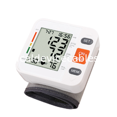Monitor automatico di pressione sanguigna di Digital del polsino del polso di sanità con lo schermo LCD