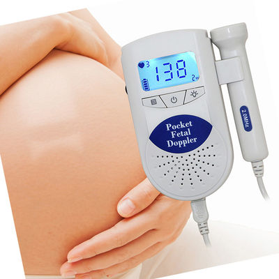 Monitor di cuore portatile fetale ultrasonico del bambino di doppler 2.0MHz dell'esposizione 2BPM di FHR
