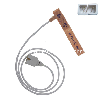 Sensore medico standard dell'adulto Spo2 di CFDA per il monitor paziente di BCI, materiale di Medaplast