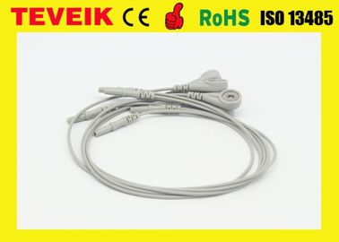 L'OEM/ODM medici riutilizzabili DIN1.5 7 conduce il cavo del Leadwire di Holter Recorder ECG con la rottura