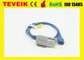 Sensore medico di impulso Spo2 di Oximax DS-100A del Nell-cuore della fabbrica di Shenzhen Teveik per la clip adulta del dito, perno DB9