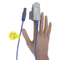 sensore riutilizzabile spo2 per il cavo pediatrico adulto del sensore di DB 7pin spo2 della clip 3ft del dito del monitor paziente di Contec