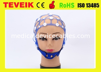 Nuovo cappuccio di separazione senza elettrodi, cappello medico di elettroencefalogramma di 20 cavi di elettroencefalogramma per l'ospedale