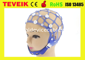 Separazione dei cavi del silicone 20 del cappello del cappuccio del cervello di elettroencefalogramma di Neurofeedback senza elettrodo di elettroencefalogramma