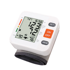 Monitor automatico di pressione sanguigna di Digital del polsino del polso di sanità con lo schermo LCD