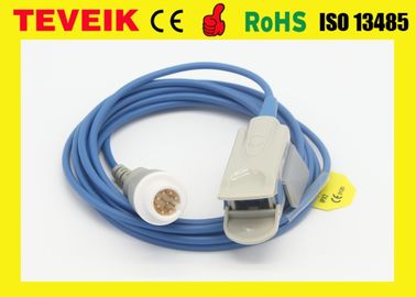 Sonda adulta dell'ossimetro di impulso della clip del dito intorno al Pin 9 per M-50C
