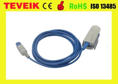Cavo medico del sensore Spo2 di HP M1196A/M1196T per compatibile adulto con MP20/MP30/MP40